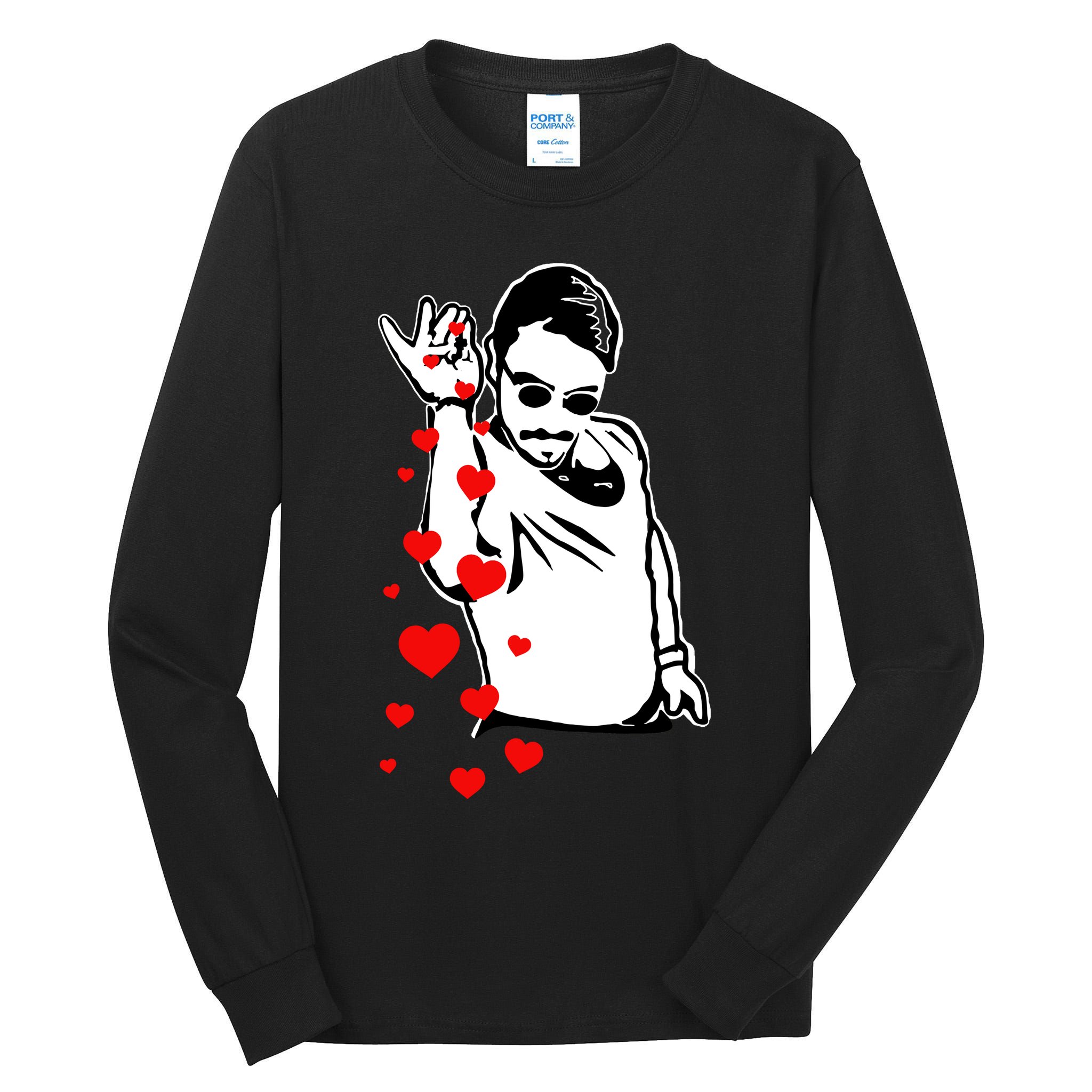 Salt Bae Valentines Day Tall Long Sleeve T-Shirt