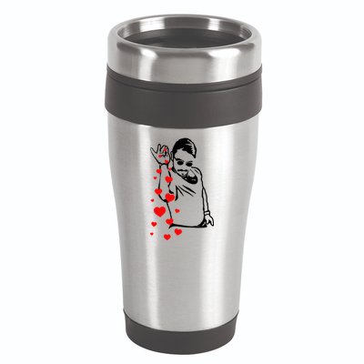 Salt Bae Valentines Day 16oz Travel Tumbler