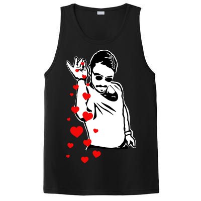 Salt Bae Valentines Day PosiCharge Competitor Tank