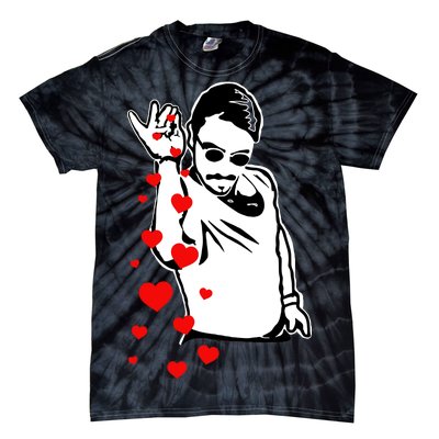 Salt Bae Valentines Day Tie-Dye T-Shirt