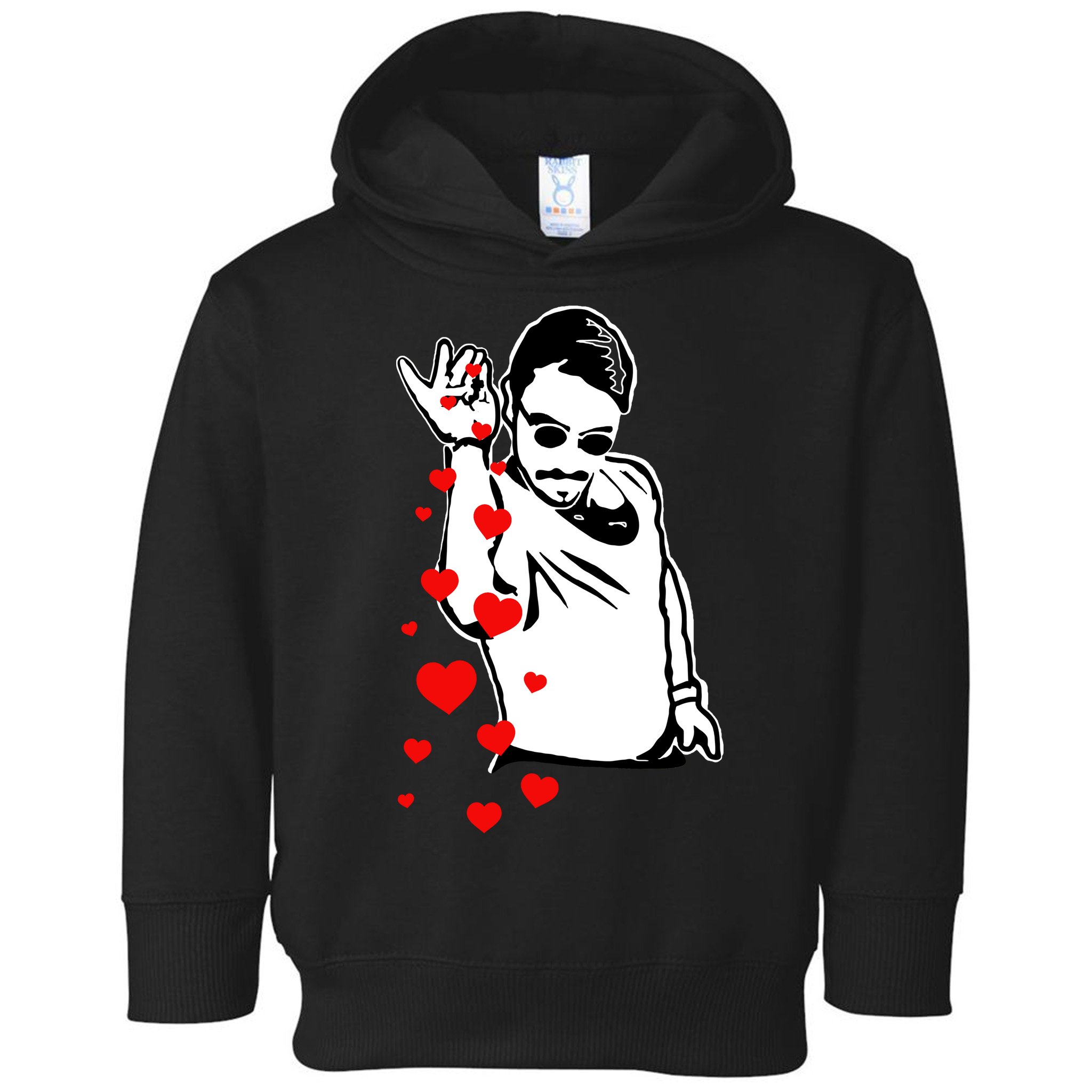 Salt Bae Valentines Day Toddler Hoodie