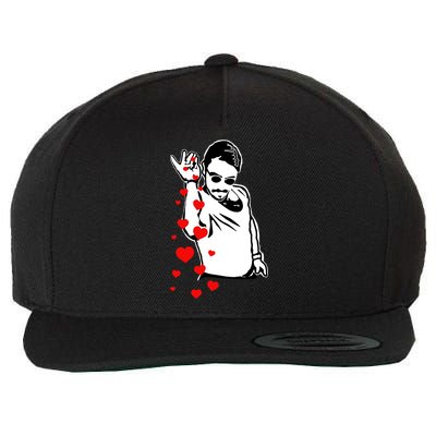 Salt Bae Valentines Day Wool Snapback Cap