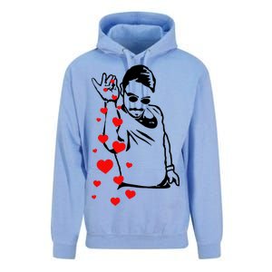 Salt Bae Valentines Day Unisex Surf Hoodie