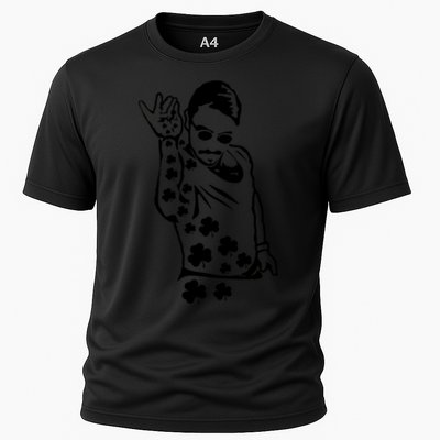 Salt Bay Guy Irish Clovers Funny Meme St. Patrick's Day Performance Shirt