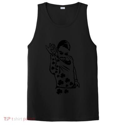 Salt Bay Guy Irish Clovers Funny Meme St. Patrick's Day PosiCharge Competitor Tank
