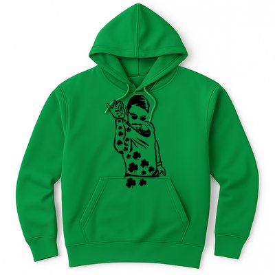 Salt Bay Guy Irish Clovers Funny Meme St. Patrick's Day Hoodie