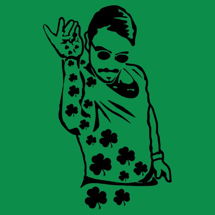 Salt Bay Guy Irish Clovers Funny Meme St. Patrick's Day Long Sleeve Shirt