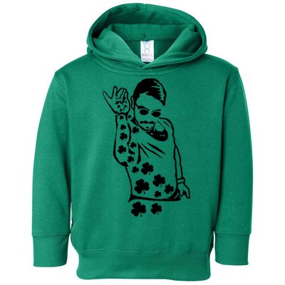 Salt Bay Guy Irish Clovers Funny Meme St. Patrick's Day Toddler Hoodie