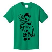 Salt Bay Guy Irish Clovers Funny Meme St. Patrick's Day Kids T-Shirt