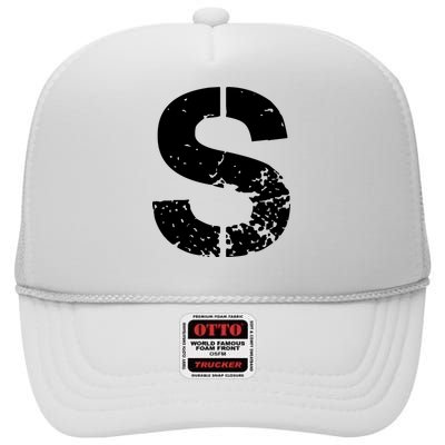 Salt Costume High Crown Mesh Back Trucker Hat