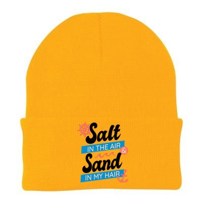 Salt In The Air And Sand In My Hair Knit Cap Winter Beanie