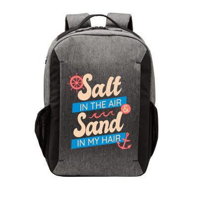 Salt In The Air And Sand In My Hair Vector Backpack