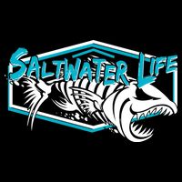 Saltwater Life Fish Skeleton Logo Impact Tech Backpack