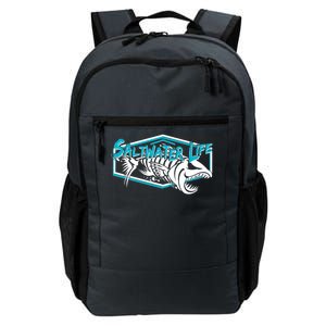 Saltwater Life Fish Skeleton Logo Daily Commute Backpack