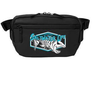 Saltwater Life Fish Skeleton Logo Crossbody Pack