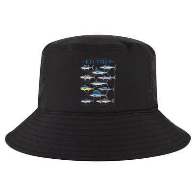Saltwater Records Fish Of The Atlantic & Gulf Coast sailfish Cool Comfort Performance Bucket Hat