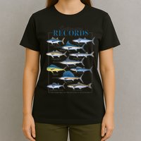 Saltwater Records Fish Of The Atlantic & Gulf Coast sailfish T-Shirt