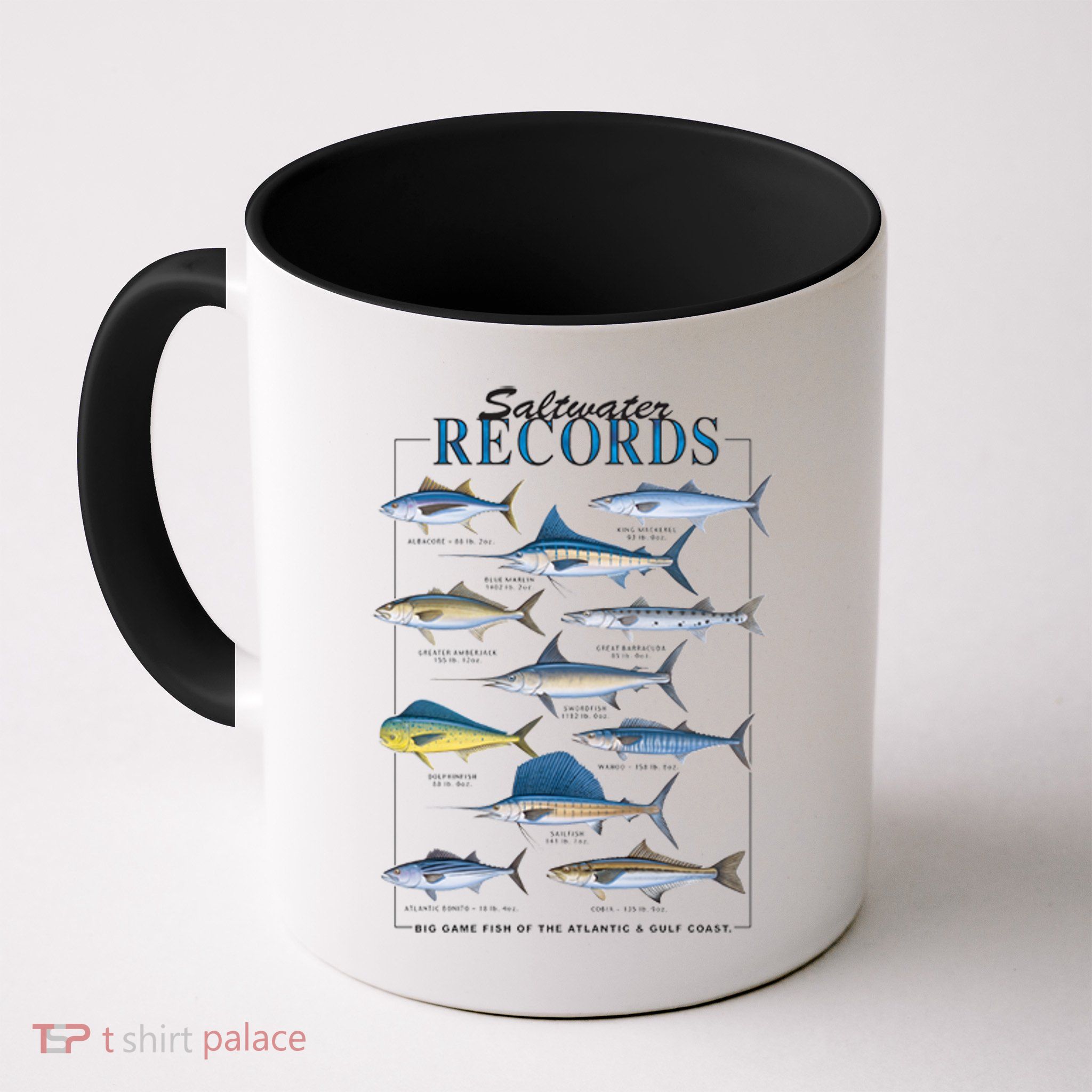 Saltwater Records Fish Of The Atlantic & Gulf Coast sailfish Mug