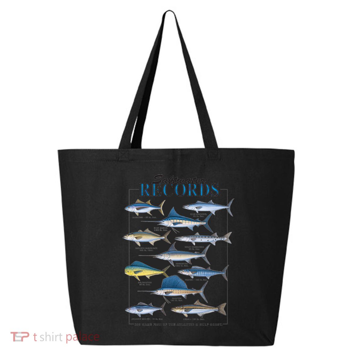 Saltwater Records Fish Of The Atlantic & Gulf Coast sailfish 25L Jumbo Tote