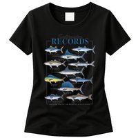 Saltwater Records Fish Of The Atlantic & Gulf Coast sailfish Womens T-Shirt