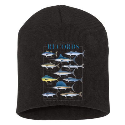 Saltwater Records Fish Of The Atlantic & Gulf Coast sailfish Short Acrylic Beanie
