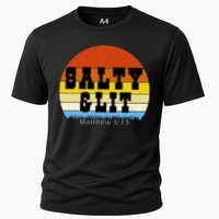 SALTY AND LIT  Cooling Performance Crew T-Shirt