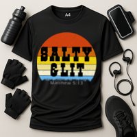SALTY AND LIT  Cooling Performance Crew T-Shirt
