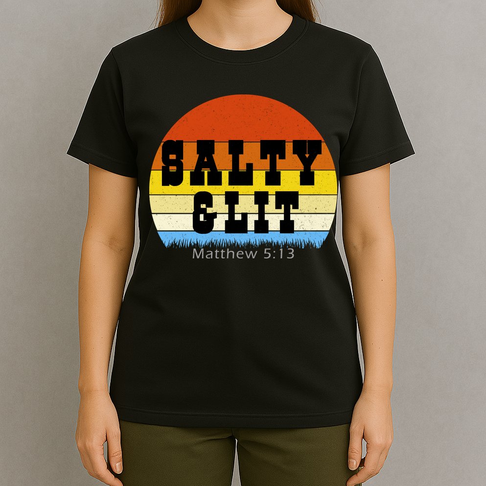 SALTY AND LIT  T-Shirt