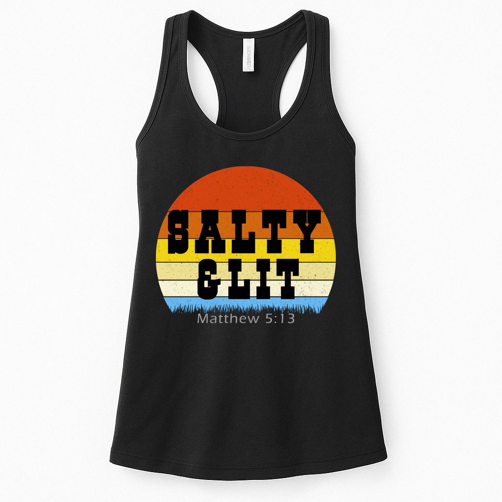 SALTY AND LIT  Womens Tank Top
