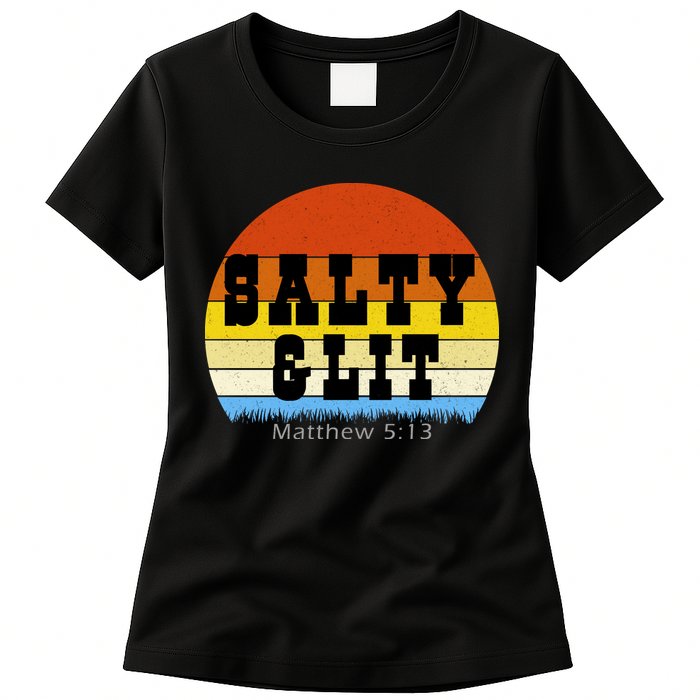 SALTY AND LIT  Womens T-Shirt