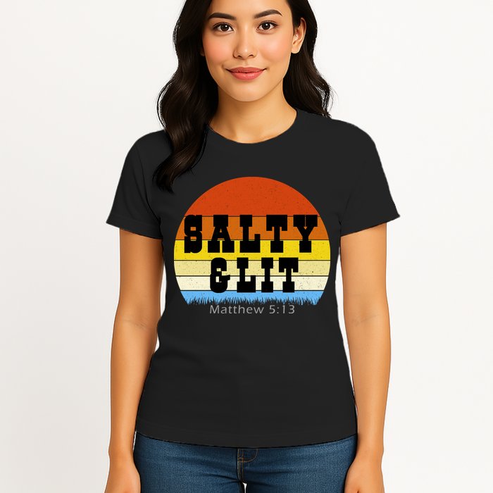SALTY AND LIT  Womens T-Shirt