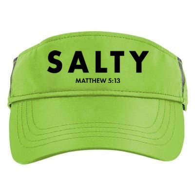 Salty Matttew 5:13 Adult Drive Performance Visor