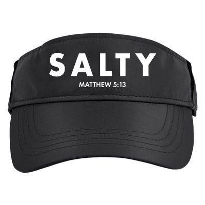 Salty Matttew 5:13 Adult Drive Performance Visor