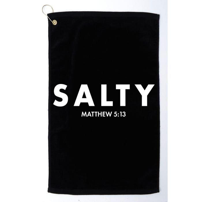 Salty Matttew 5:13 Golf Towel