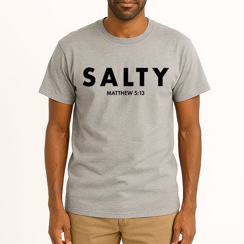 Salty Matttew 5:13 Tall T-Shirt