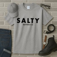 Salty Matttew 5:13 Tall T-Shirt