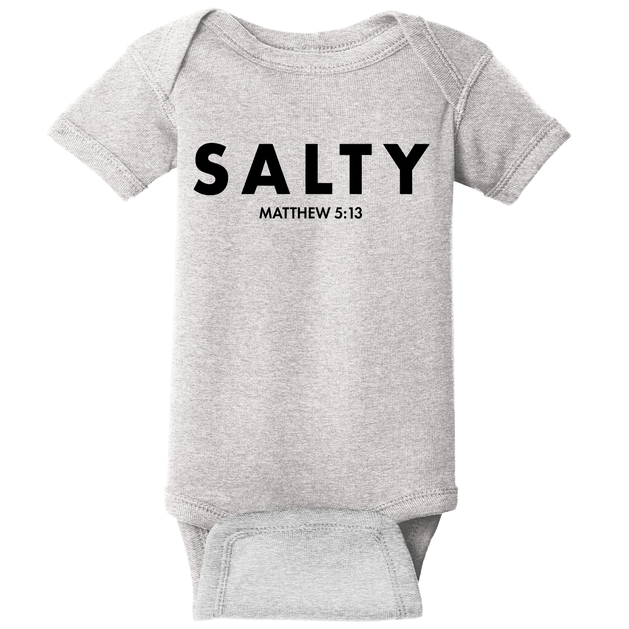 Salty Matttew 5:13 Baby Bodysuit