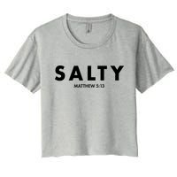 Salty Matttew 5:13 Crop Top