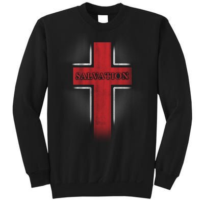 Salvation Christian Cross Sweatshirt