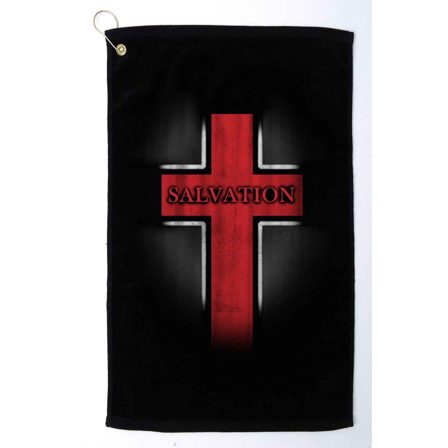 Salvation Christian Cross Golf Towel