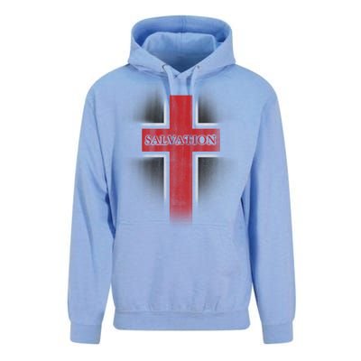 Salvation Christian Cross Unisex Surf Hoodie