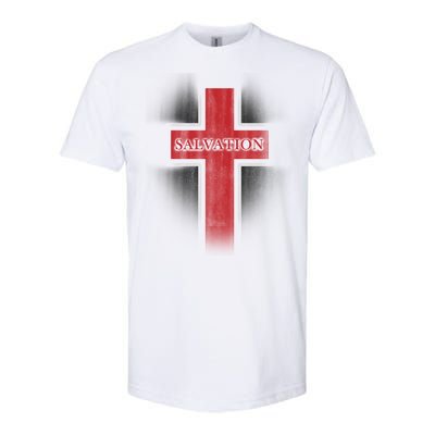 Salvation Christian Cross Softstyle CVC T-Shirt