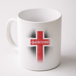 Salvation Christian Cross Coffee Mug