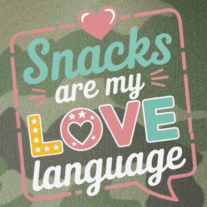 Snacks Are My Love Language Valentine Day Legacy Tie Dye Trucker Hat