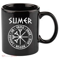Sumer Ancient Mesopotamia Sumerian Cities 11oz C Handle Ceramic Mug