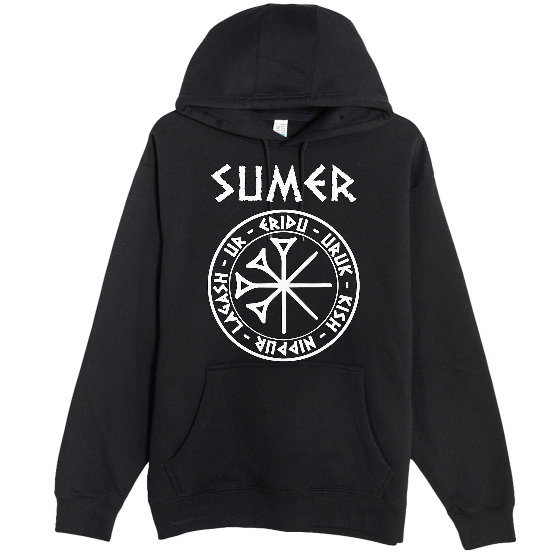 Sumer Ancient Mesopotamia Sumerian Cities Premium Pullover Hoodie