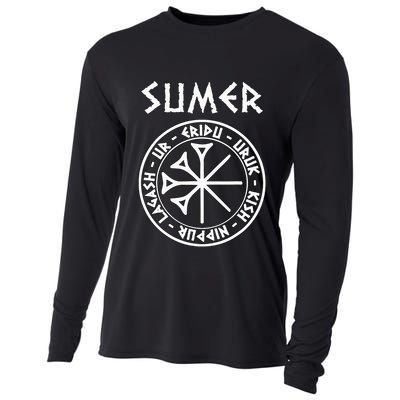 Sumer Ancient Mesopotamia Sumerian Cities Cooling Performance Long Sleeve Crew