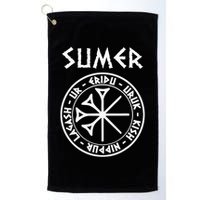 Sumer Ancient Mesopotamia Sumerian Cities Golf Towel