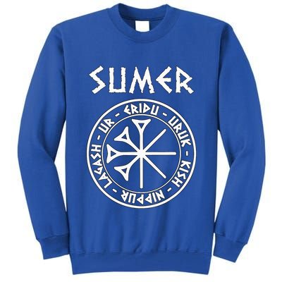 Sumer Ancient Mesopotamia Sumerian Cities Tall Sweatshirt