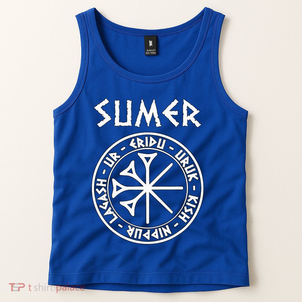 Sumer Ancient Mesopotamia Sumerian Cities Tank Top